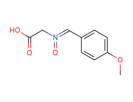 Glycine, N-[(4-methoxyphenyl)methylene]-, N-oxide
