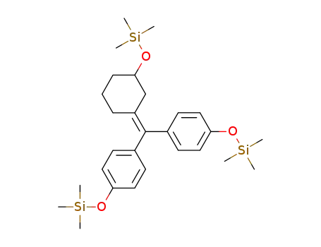 C<sub>28</sub>H<sub>44</sub>O<sub>3</sub>Si<sub>3</sub>