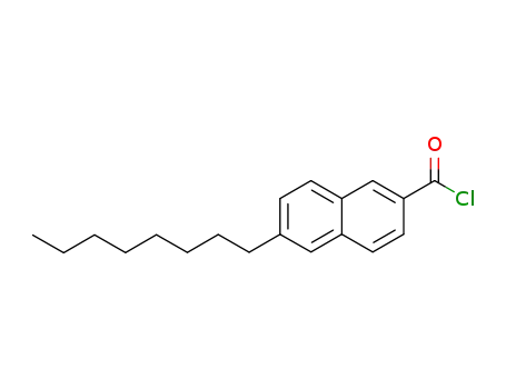2-Naphthalenecarbonyl chloride, 6-octyl-