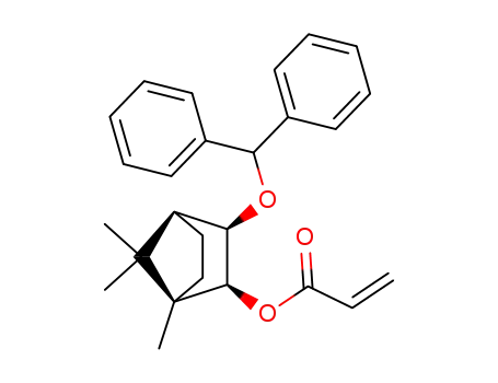 Acrylic acid (1R,2S,3R,4S)-3-benzhydryloxy-1,7,7-trimethyl-bicyclo[2.2.1]hept-2-yl ester