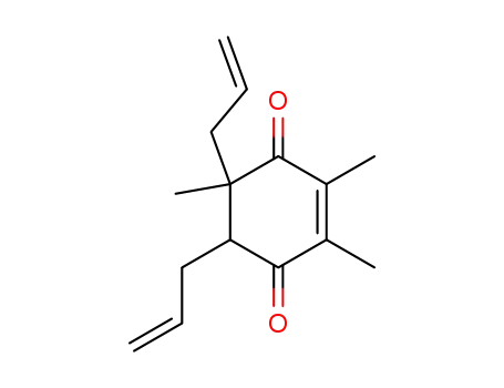 2,3,5-trimethyl-5,6-diprop-2-enylcyclohex-2-ene-1,4-dione