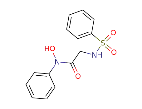 Acetamide, N-hydroxy-N-phenyl-2-[(phenylsulfonyl)amino]-