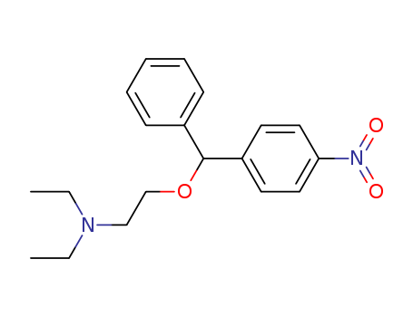 Ethanamine, N,N-diethyl-2-[(4-nitrophenyl)phenylmethoxy]-