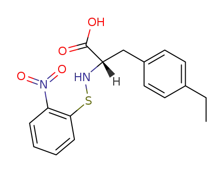 (S)-3-(4-Ethyl-phenyl)-2-(2-nitro-phenylsulfanylamino)-propionic acid