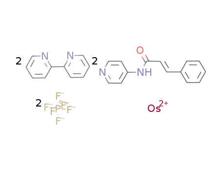 (Os(bpy)2(p-cinn)2)(PF<sub>6</sub>)2(polymer)