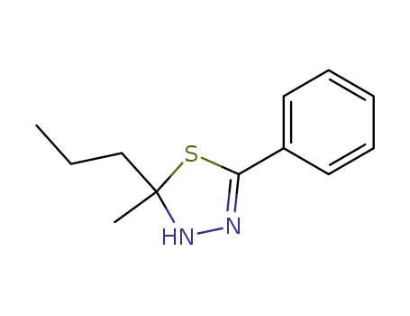 1,3,4-Thiadiazole, 2,3-dihydro-2-methyl-5-phenyl-2-propyl-