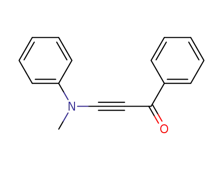 3-(N-Methylanilino)-1-phenyl-2-propin-1-on