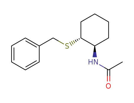 trans-1-acetamido-2-benzylthiocyclohexane