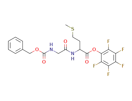 L-Methionine, N-[N-[(phenylmethoxy)carbonyl]glycyl]-, pentafluorophenyl
ester