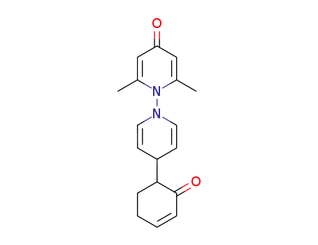 Molecular Structure of 76639-16-2 (2,6-Dimethyl-4'-(2-oxo-cyclohex-3-enyl)-4'H-[1,1']bipyridinyl-4-one)