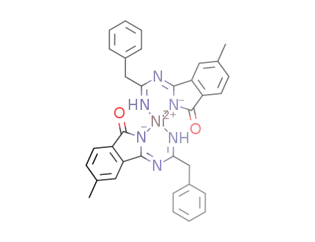 [Ni(NH=C(CH<sub>2</sub>Ph)N=C(C<sub>6</sub>H<sub>3</sub>(Me)CON))2]