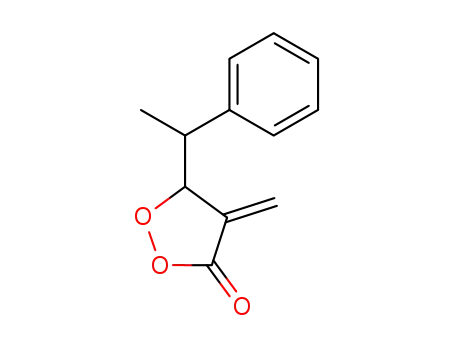 4-Methylene-5-(1-phenylethyl)-1,2-dioxolan-3-one