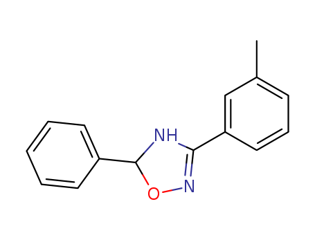 Molecular Structure of 111249-46-8 (1,2,4-Oxadiazole, 2,5-dihydro-3-(3-methylphenyl)-5-phenyl-)