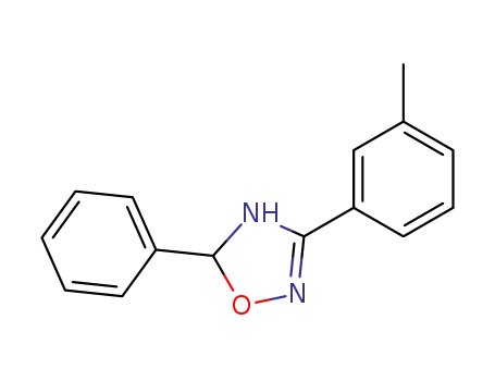 Molecular Structure of 111249-46-8 (1,2,4-Oxadiazole, 2,5-dihydro-3-(3-methylphenyl)-5-phenyl-)