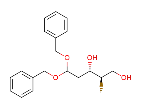 (2R,3S)-5,5-Bis-benzyloxy-2-fluoro-pentane-1,3-diol