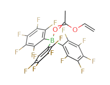 (F<sub>5</sub>C<sub>6</sub>)3BOC(CH<sub>3</sub>)OCHCH<sub>2</sub>