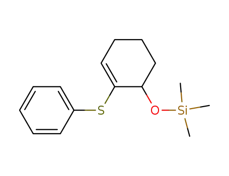 Trimethyl-(2-phenylsulfanyl-cyclohex-2-enyloxy)-silane