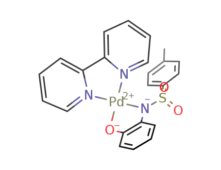 [Pd(2,2'-bipyridine)(N-(2-hydroxyphenyl)-p-toluenesulfonamide(-2H))]