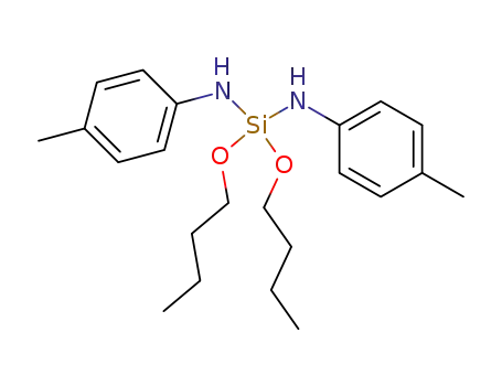 N,N'-bis(p-methylphenyl)-1,1-di-n-butoxysilanediamine