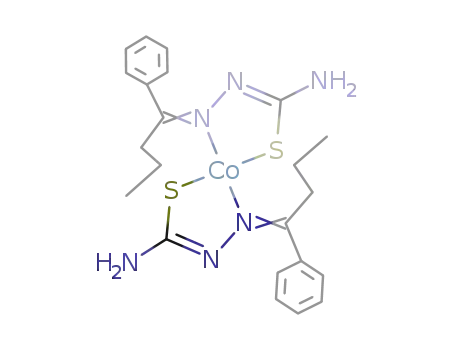 Co(butyrophenone thiosemicarbazone)2