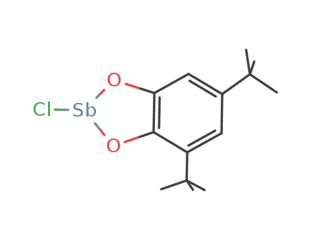 2-chloro-1,3-dioxa-4,6-di-t-butylbenzo-2-stibolane