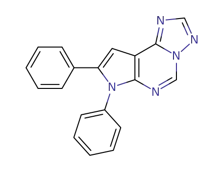 7,8-diphenyl-7H-pyrrolo[3,2-e][1,2,4]triazolo[1,5-c]pyrimidine