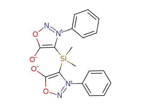 Dimethylbis(3-phenyl-4-sydnonyl)silan
