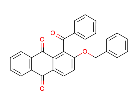 1-benzoyl-2-(benzyloxy)anthracene-9,10-dione