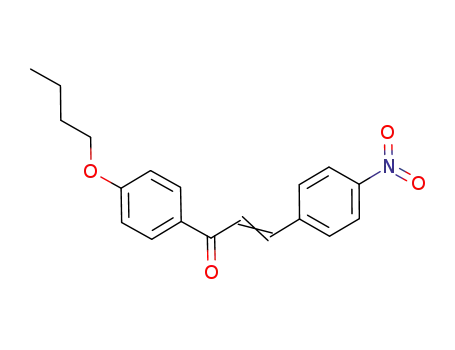 Molecular Structure of 1198054-54-4 (4'-butyloxy-4-nitrochalcone)