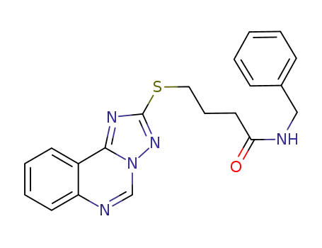 Molecular Structure of 950101-21-0 (C<sub>20</sub>H<sub>19</sub>N<sub>5</sub>OS)