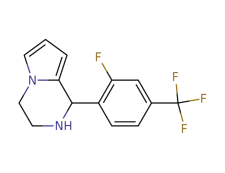 1-(2-fluoro-4-(trifluoromethyl)phenyl)-1,2,3,4-tetrahydropyrrolo[1,2-a]pyrazine