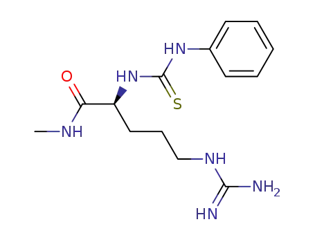(S)-5-Guanidino-2-(3-phenyl-thioureido)-pentanoic acid methylamide