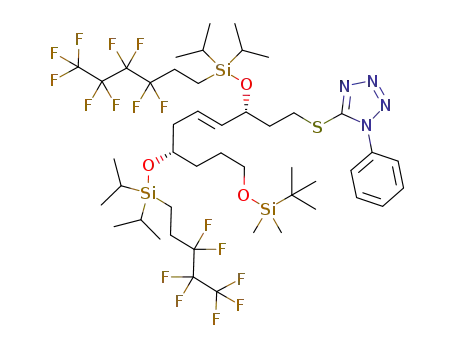 C<sub>46</sub>H<sub>72</sub>F<sub>16</sub>N<sub>4</sub>O<sub>3</sub>SSi<sub>3</sub>