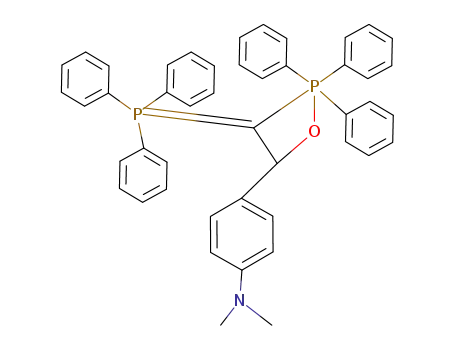 Dimethyl-{4-[2,2,2-triphenyl-3-(triphenyl-λ<sup>5</sup>-phosphanylidene)-2λ<sup>5</sup>-[1,2]oxaphosphetan-4-yl]-phenyl}-amine