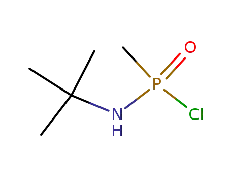 Molecular Structure of 88652-78-2 (P-methyl-N-t-butylphosphonamidic chloride)