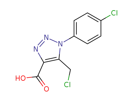 5-Chloromethyl-1-(4-chloro-phenyl)-1H-[1,2,3]triazole-4-carboxylic acid