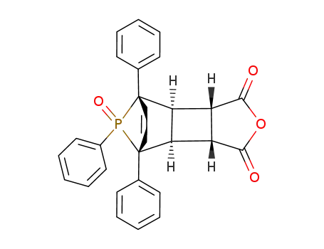 7-oxo-3,6,7-triphenyl-1,2,2a,3,6,6a-hexahydro-3,6-methano-7-phosphabenzocyclobutene-1,2-dicarboxylic anhydride