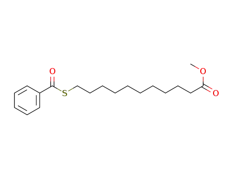 methyl 11-benzoylthioundecanoate