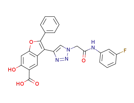 C<sub>25</sub>H<sub>17</sub>FN<sub>4</sub>O<sub>5</sub>