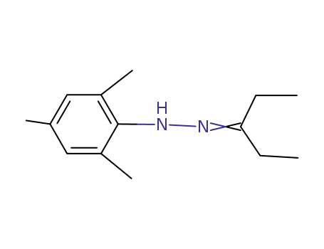 3-Pentanone, (2,4,6-trimethylphenyl)hydrazone