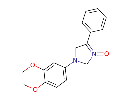 1-(3,4-dimethoxyphenyl)-4-phenyl-2,5-dihydro-1H-imidazole 3-oxide