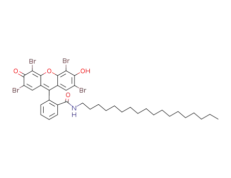 Molecular Structure of 126844-88-0 (N-octadecyleosinamide)