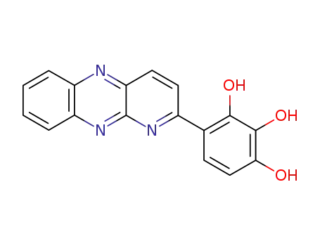 4-Pyrido[2,3-b]quinoxalin-2-yl-benzene-1,2,3-triol
