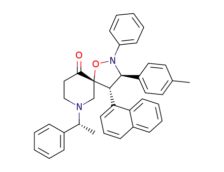 (3S,4S,5R)-3-(4-methylphenyl)-4-(1-naphthyl)-2-phenyl-7-[(R)-1-phenylethyl]-1-oxa-2,7-diazaspiro[4.5]decan-10-one