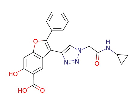 C<sub>22</sub>H<sub>18</sub>N<sub>4</sub>O<sub>5</sub>