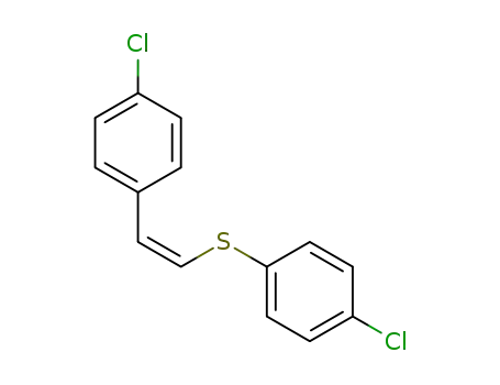 (4-chloro-phenyl)-(4-chloro-<i>cis</i>-styryl)-sulfide