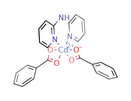 Molecular Structure of 1217263-75-6 ([Cd(2,2'-dipyridylamine)(benzoate)2])