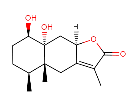 1β,10α-dihydroxyeremophil-7(11)-en-12,8β-olide