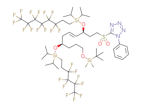 C<sub>49</sub>H<sub>72</sub>F<sub>22</sub>N<sub>4</sub>O<sub>5</sub>SSi<sub>3</sub>