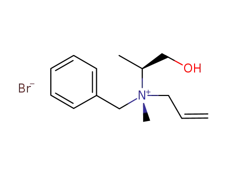 [N(R)]-N-allyl-N-benzyl-N-[(1S)-2-hydroxy-1-methylethyl]-N-methylammonium bromide